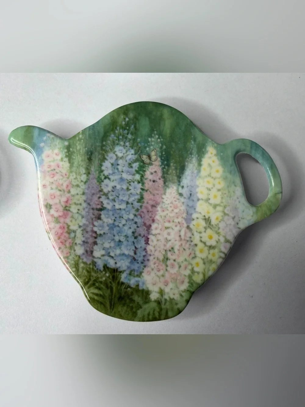 Vintage Melamine Tea Bag Holder Set of 4 Made in Italy EUC